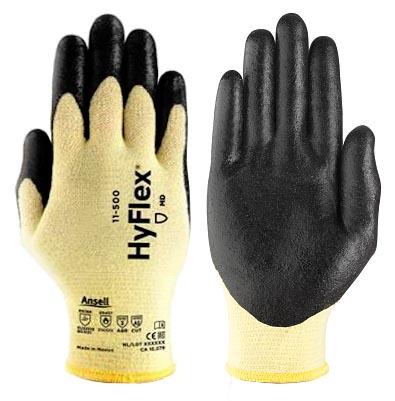 ANSELL HYFLEX 11-500 FOAM NITRILE COATED - Tagged Gloves